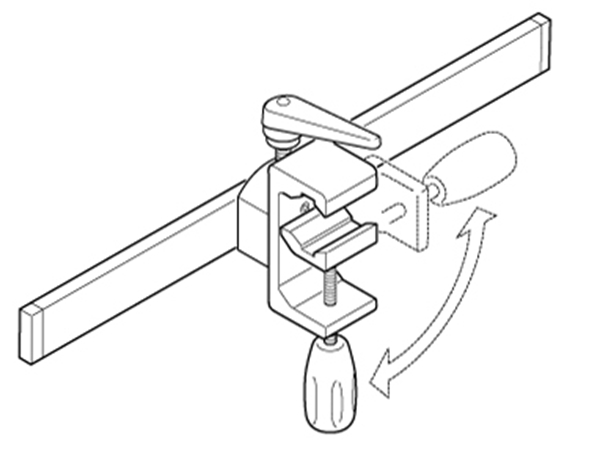 Skenhållare, omställningsbar, Thopaz