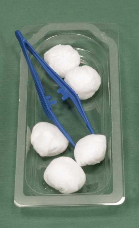 Omläggningsset nonwoven Bastos Viegas, 5 tork pin blistertråg