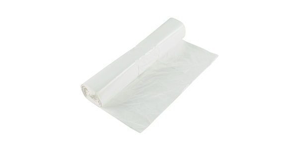 Insatspåse LLD plast, 35L 540x750mm 15my vit