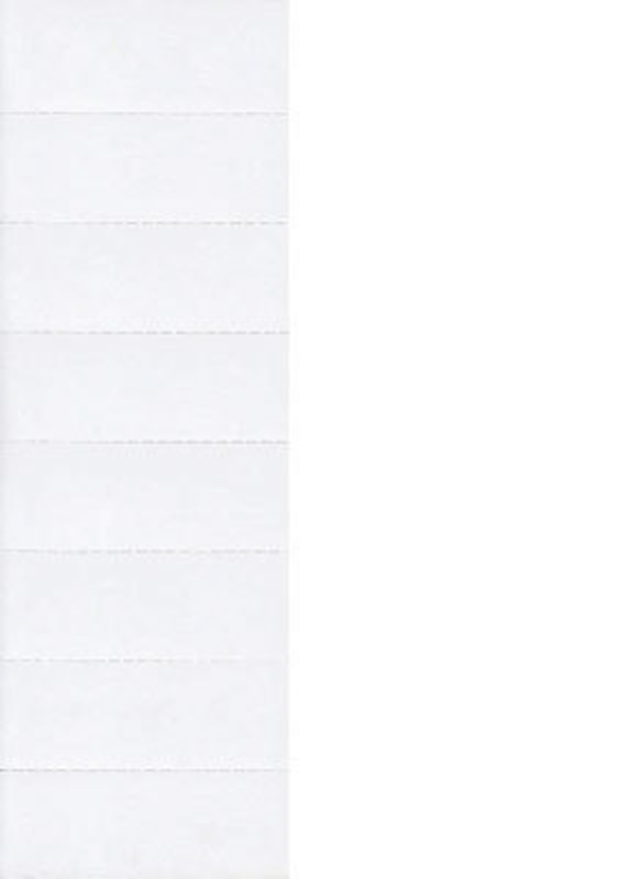 Kort för medicinlista, 3,5x10cm