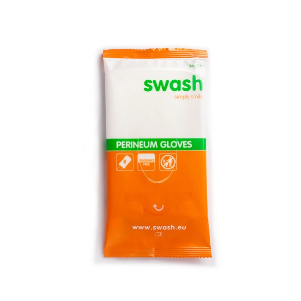 Barriärtvätthandske Swash 3-1, 15x22cm Perineum 8-pack - SWASH - 2