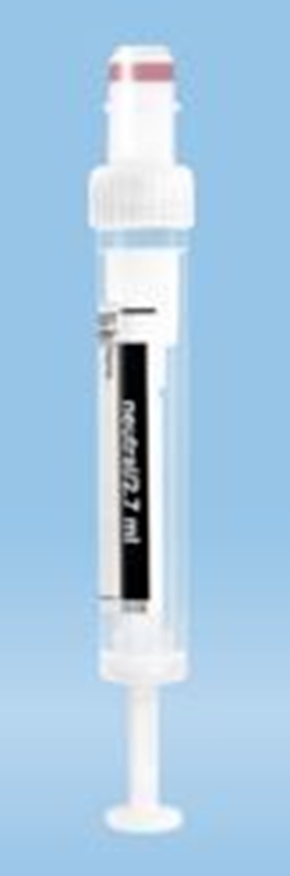 Vakuumrör plast S-Monovette, 2,7mL utan tillsats