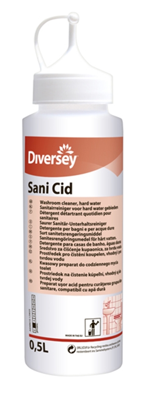 Appliceringsflaska Sani Cid, 500 ml