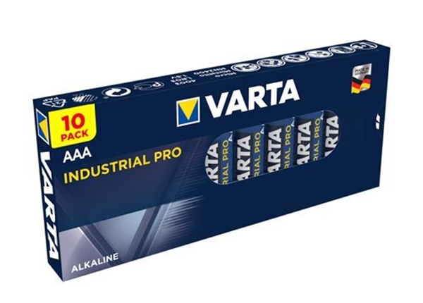 Batteri alkaliskt 1,5V LR03/AAA, Varta