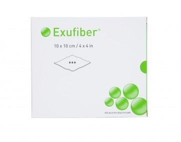 Gelbildande förband Exufiber, 2x45cm tamponad - Exufiber - 2