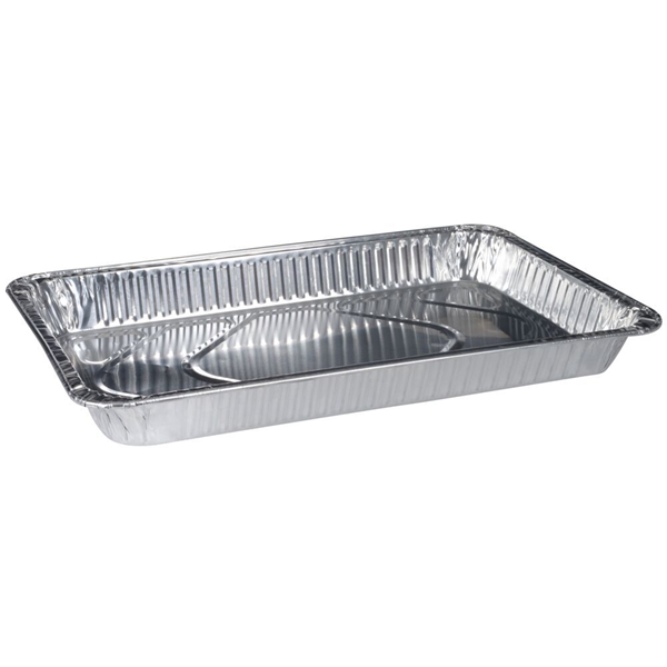 Aluminiumform Gastronorm 1/1, 6800ml 32,5x52,5cm m rullkant