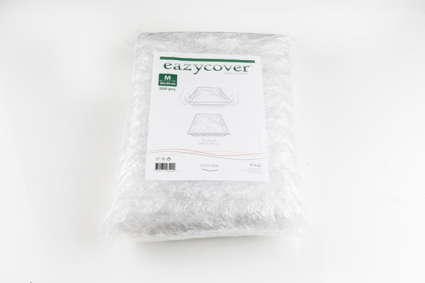 Köksfolie plast PE, m gummiband för GN 1/2