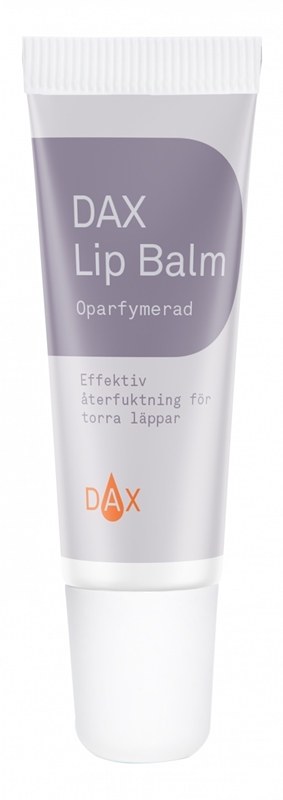 Läppbalsam DAX Lip Balm, oparfymerad 10 ml tub