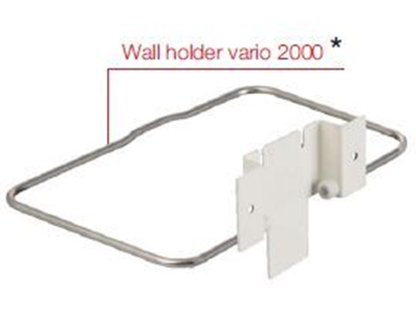 Kanylburkshållare Multi-Safe, vägghållare till Vario