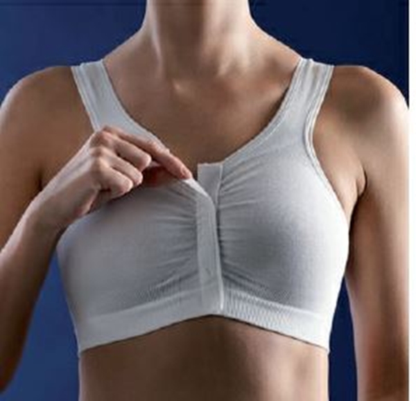 Bröstförband Carefix BIANCA, XXL vit bom öppn fram kardb - Carefix