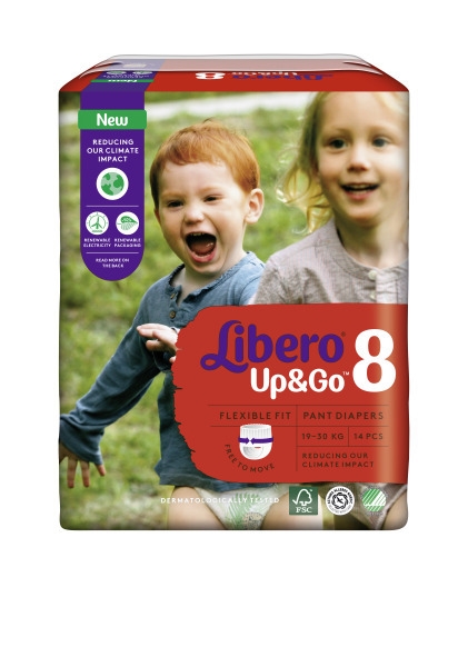 Byxblöja Libero Up&Go, 8 19-30kg - Libero - 1