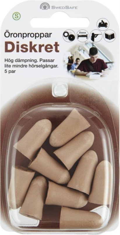 Öronpropp Diskret, Small 5 par
