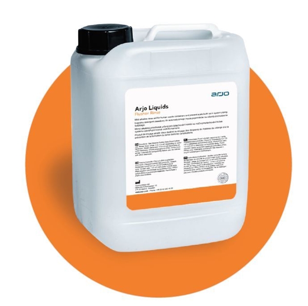 Diskmedel disk/spoldesinfektion Arjo Liquids, 5L Flusher Rinse