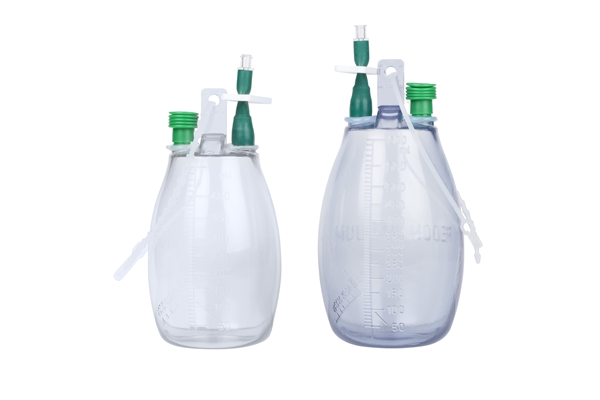 Sugbehållare Seroma  engångs, 400ml - DEHP fri