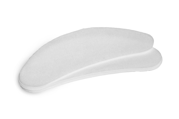 Skydd för kroppsveck Dry Pad,  8x19cm rundad vit - Dry Pad - 1