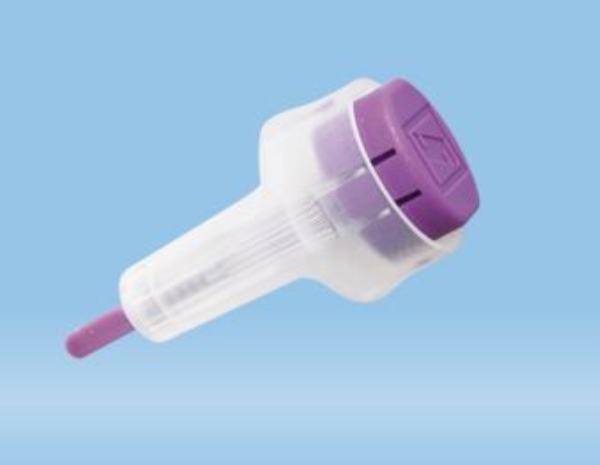 Lansett Safety-Lancet, 1,6mm blad violett barn