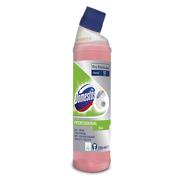 Sanitetsrengöring WC Domestos, 750ml parfym svanhals EU-Eco - Domestos
