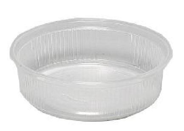 Plastbägare PP rund , 125ml 101x31mm transp