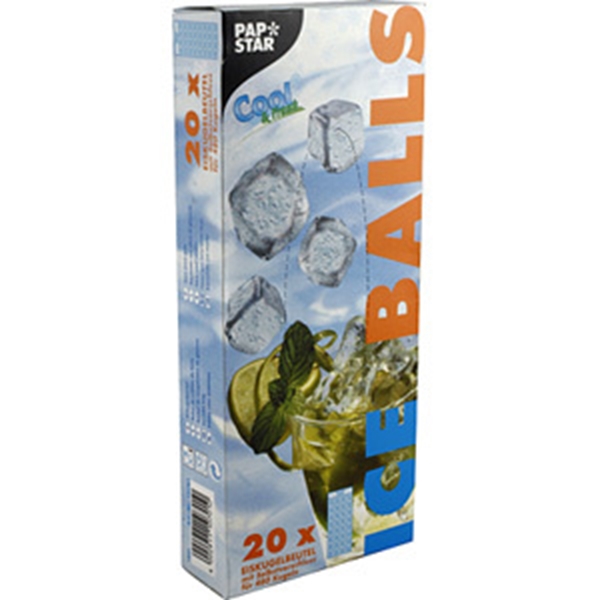 Istärningspåse LD självförslut, 385x180mm 25my 24 tärn/påse