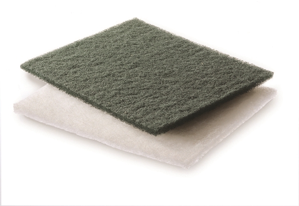 Rengöringsduk Skurnylon MAX, 15x22cm vit utan slipmedel