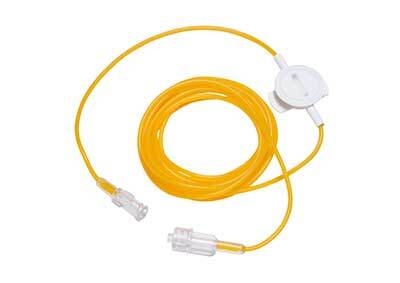 Slang tryckavk ljuskänsl läkm,  inf sprutpump l-l inert 200cm