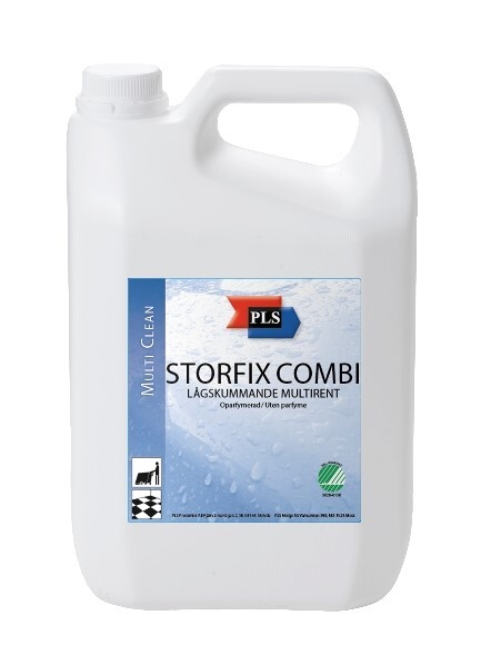 Reng kombimaskin Storfix Combi, 5L oparf pH=11,5/9 Svanen - PLS