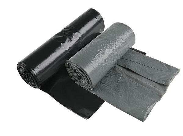 Sopsäck LD plast PolyREG, 60L 550x900mm 45my svart - PolyREG