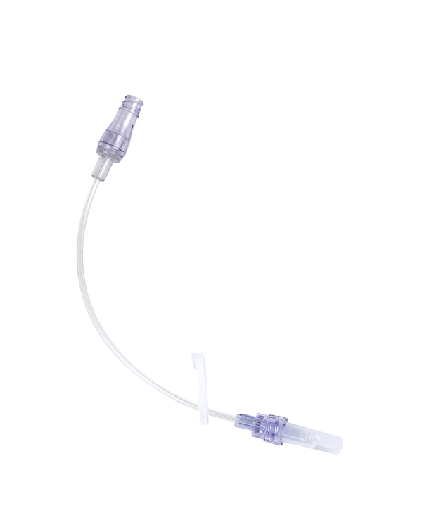 Injektionsventil Microclave, DEHP-fri 1-vägs 18 cm slang - ICU Medical - 1