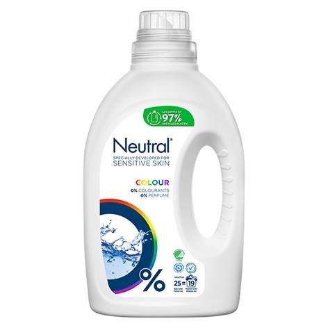 Tvättmedel flytande Neutral, 1L kulör oparfymerad Svanen - Neutral