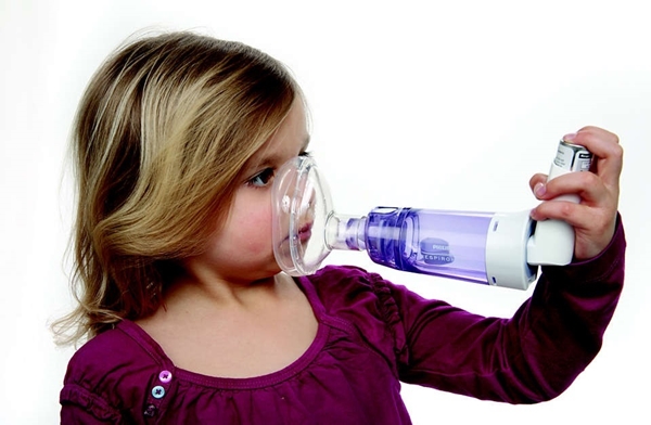 Andningsbehållare Optichamber ,  140ml ventil spacer - 2