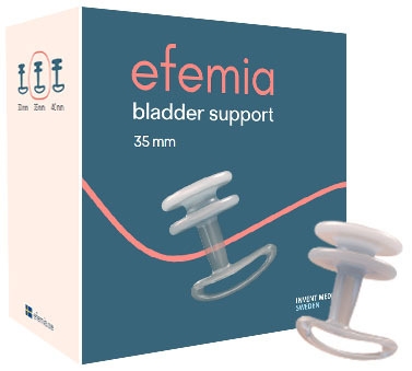 Kontinensstöd flergångs Efemia, 35mm silikon M - 1