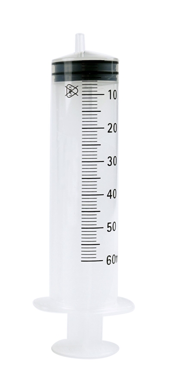 Spruta luer 3komp Beroject, 50/60ml excentrisk - Beroject - 1