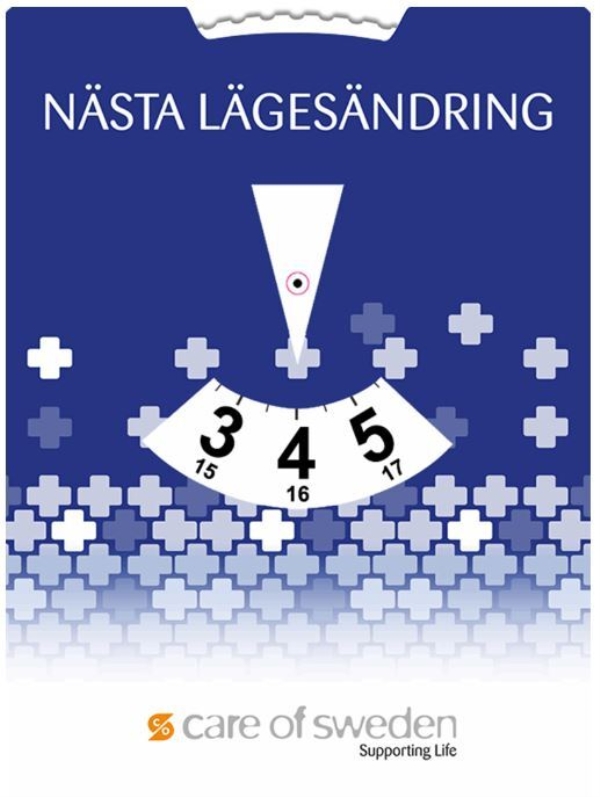 P-skiva, För lägesändringar