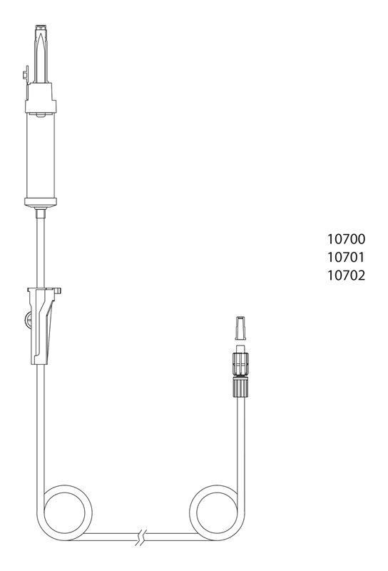 Infusions agg m luftn evercare, 320cm FilterStop PVC-fri - evercare® inLine - 2