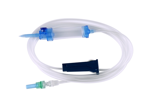 Infusionsaggregat evercare m luftning, 180cm backventil FilterStop - evercare® inLine - 1