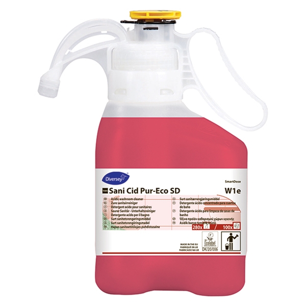 Sanitetsrengöring Sani Cid Pur-Eco SD, 1,4L pH=2 parfymerad SD - Taski