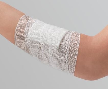 Gasbinda Geka , 6cmx4m viskos oelastisk - Geka