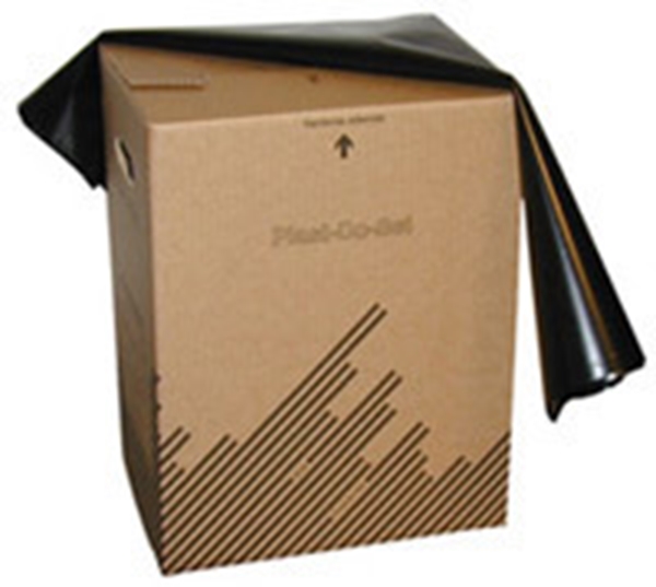 Riskavfallssäck EBA kvalitet, t 60L 700x1100mm 150my svart