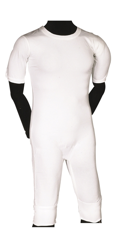 Fixeringspyjamas med korta ben, Abri-Fix blixtl gren o axel S - Abri-fix