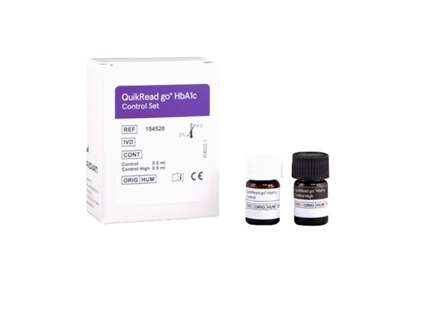 Kontroll QuikRead Go HbA1c, Set KYLVARA