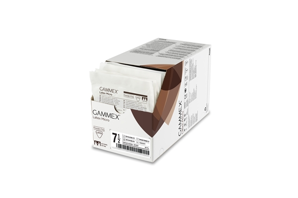 Handske op Gammex Latex Micro, 8,5 puderfri - Gammex - 3