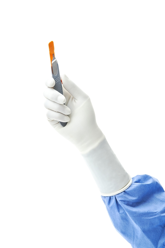 Handske op Gammex Non-Latex PI, 6,5 Textured puderfri - Gammex - 1