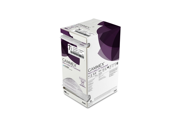 Handske op Gammex Non-Latex PI, 7,5 Textured puderfri - Gammex - 4