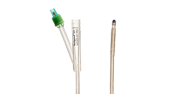 Kateter 2-vägs BIP foley, 10ml ch12 26cm silikon Nel - Bactiguard