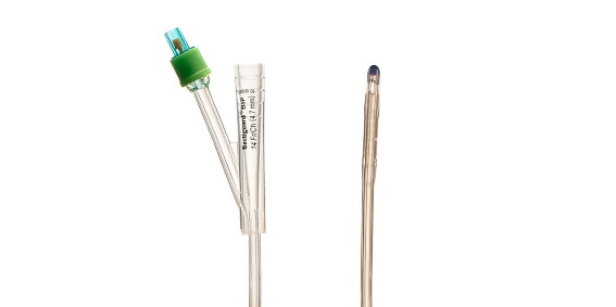 Kateter 2v BIP foley, 5ml ch10 31cm silikon Nel - Bactiguard