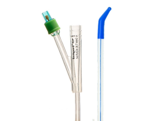 Kateter 2v BIP foley, 10ml ch12 41,5cm silikon Tie - Bactiguard