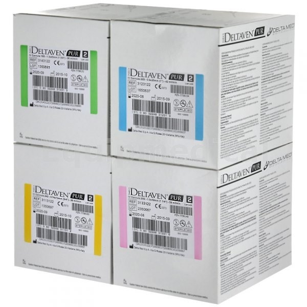 Infusionskanyl Neo Delta Ven 2, 0,74x19mm 24G gul m port - Delta - 4