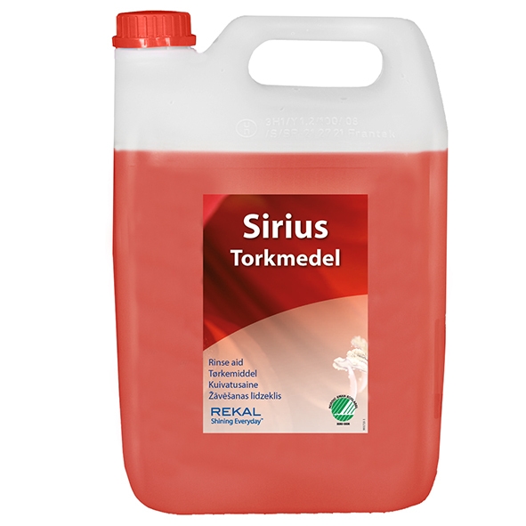 Torkmedel Sirius , 5L Svanen
