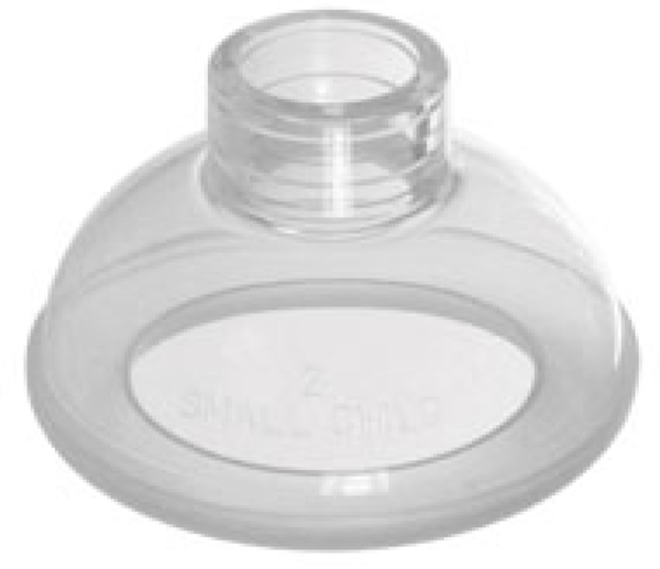 Narkosmask ClearFlex economy, stl1 silikon rund flerg - 1