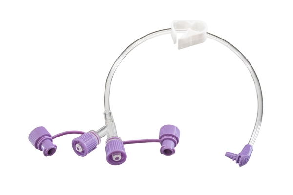 MediLime, matslang ENFit, Vinklad 30cm med medicinport - MediLime